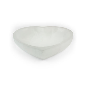 Selenite Heart Bowl